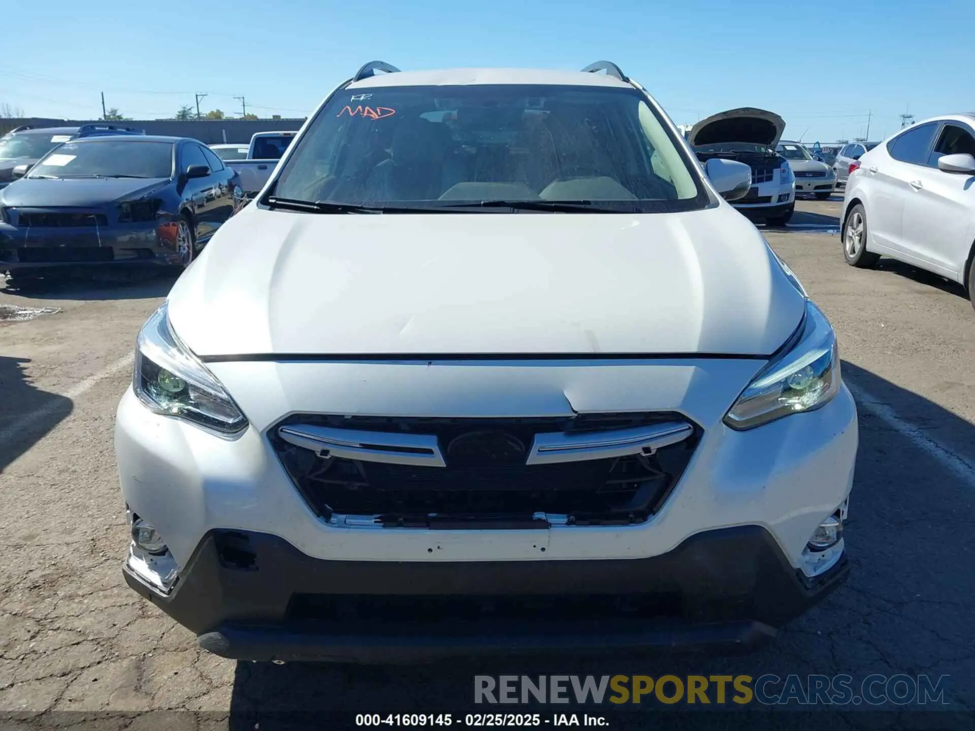 12 Photograph of a damaged car JF2GTHMC2MH393954 SUBARU CROSSTREK 2021