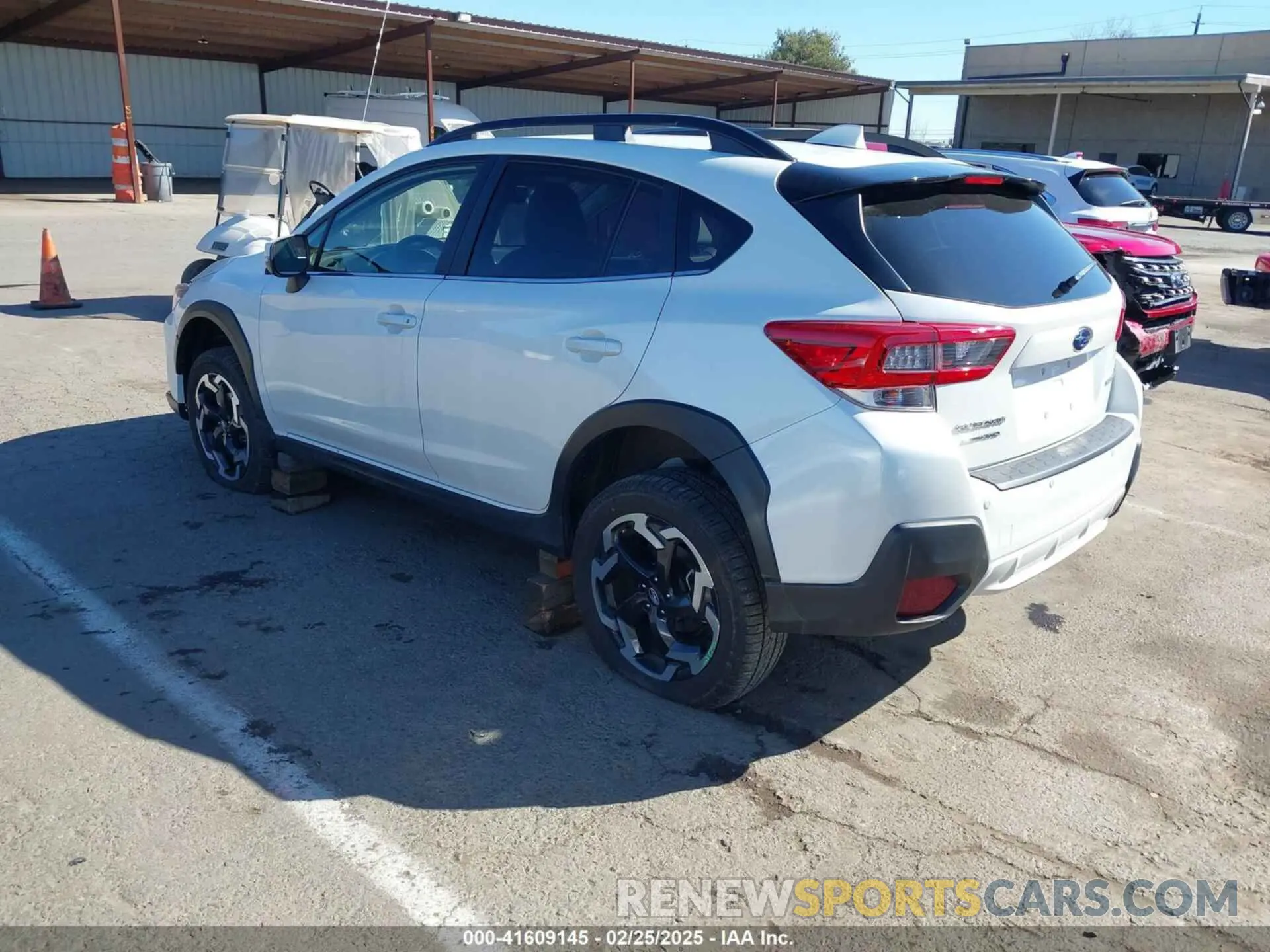 3 Photograph of a damaged car JF2GTHMC2MH393954 SUBARU CROSSTREK 2021