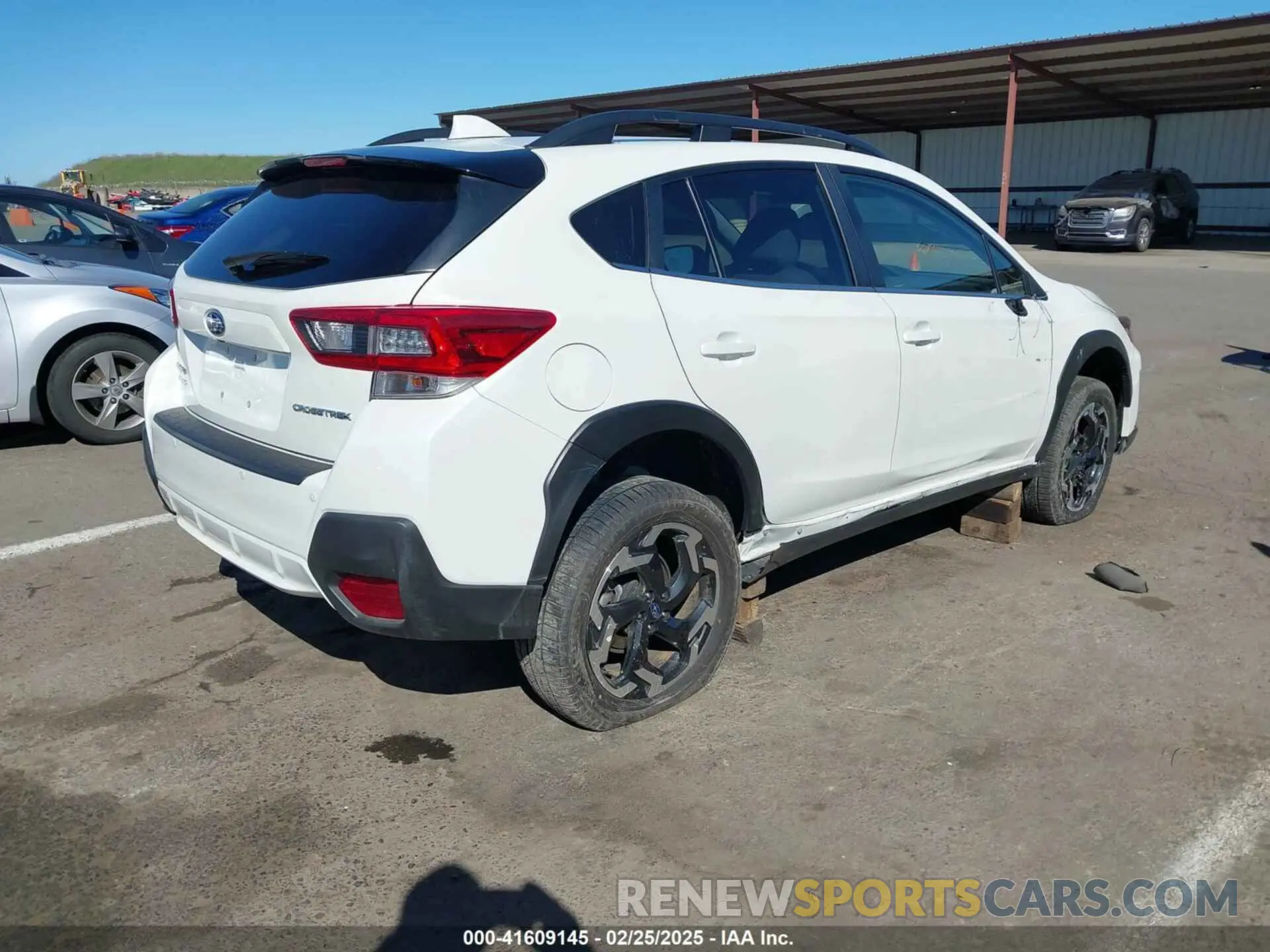 4 Photograph of a damaged car JF2GTHMC2MH393954 SUBARU CROSSTREK 2021