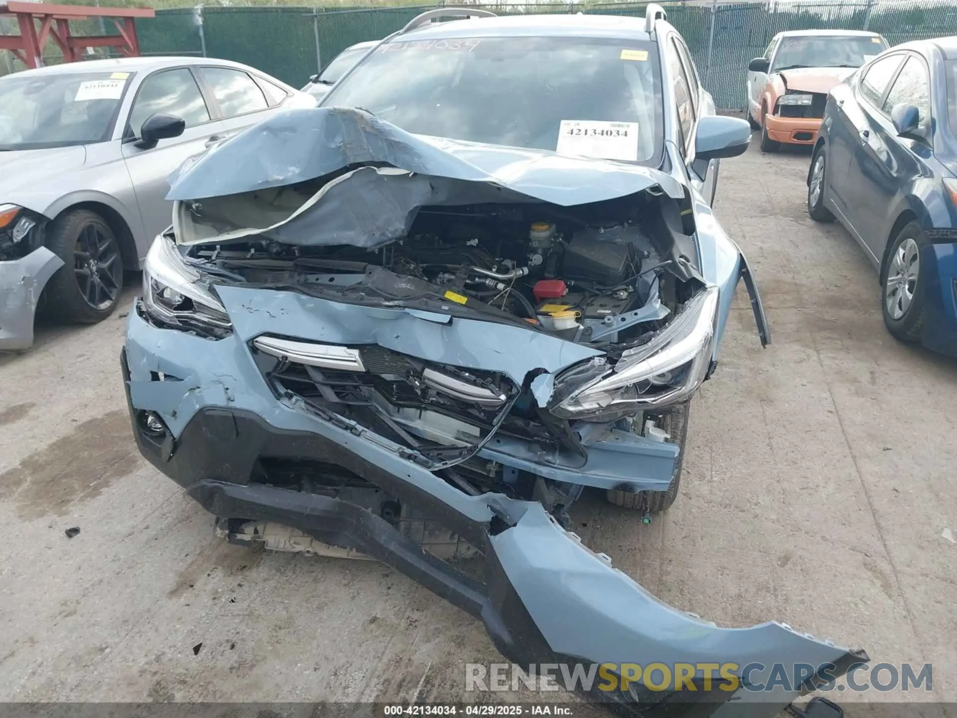 6 Photograph of a damaged car JF2GTHMC3M8671597 SUBARU CROSSTREK 2021