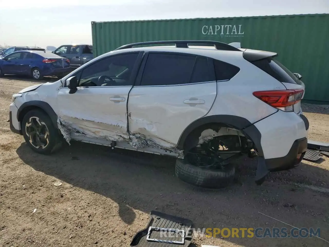 2 Photograph of a damaged car JF2GTHMC4M8252660 SUBARU CROSSTREK 2021