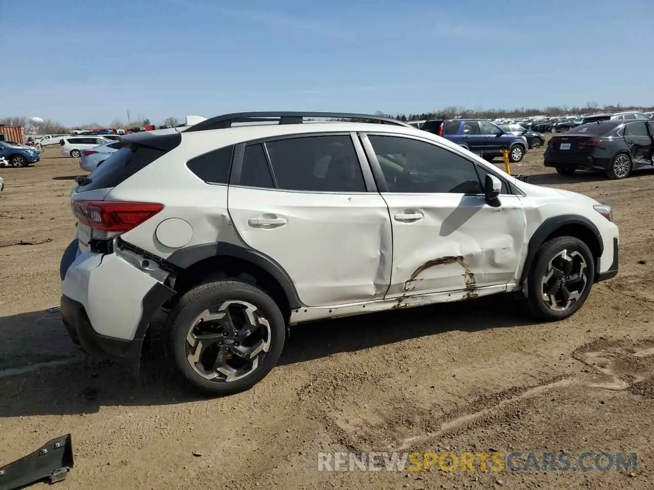 3 Photograph of a damaged car JF2GTHMC4M8252660 SUBARU CROSSTREK 2021