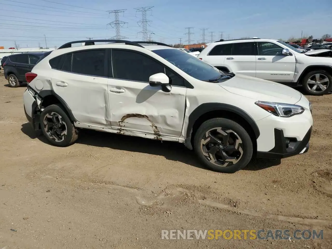 4 Photograph of a damaged car JF2GTHMC4M8252660 SUBARU CROSSTREK 2021