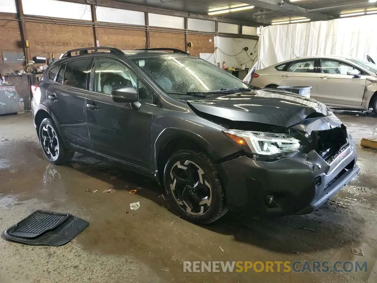 4 Photograph of a damaged car JF2GTHMC6MH228943 SUBARU CROSSTREK 2021