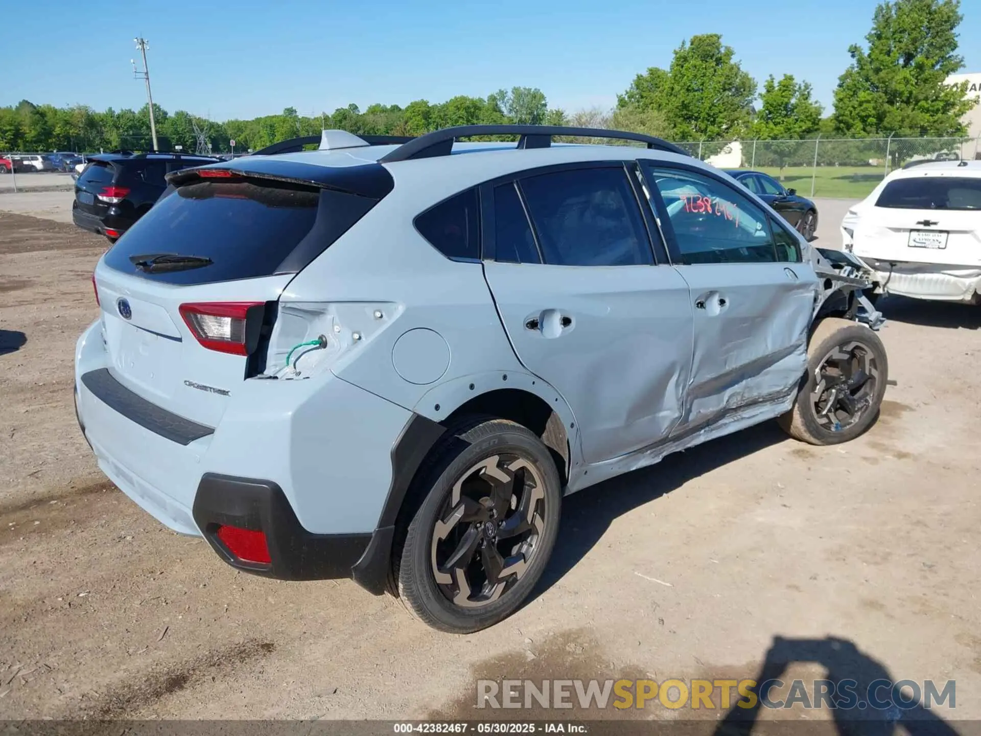 4 Photograph of a damaged car JF2GTHMC6MH361427 SUBARU CROSSTREK 2021