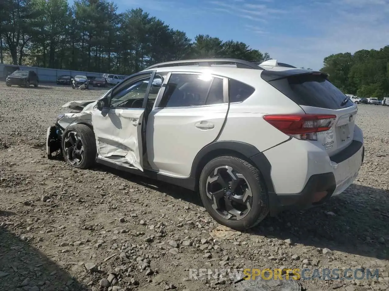 2 Photograph of a damaged car JF2GTHMC7M8224576 SUBARU CROSSTREK 2021