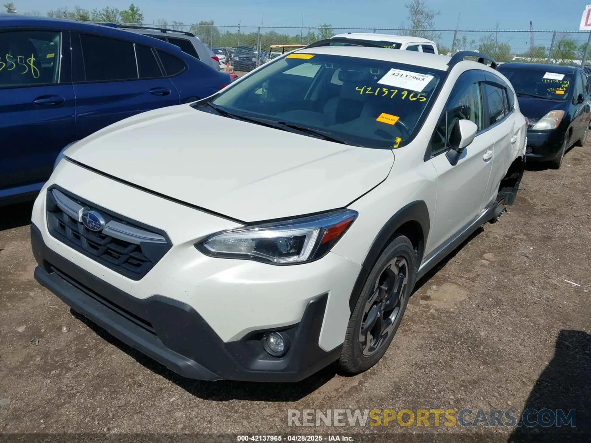 2 Photograph of a damaged car JF2GTHMC7M8240647 SUBARU CROSSTREK 2021