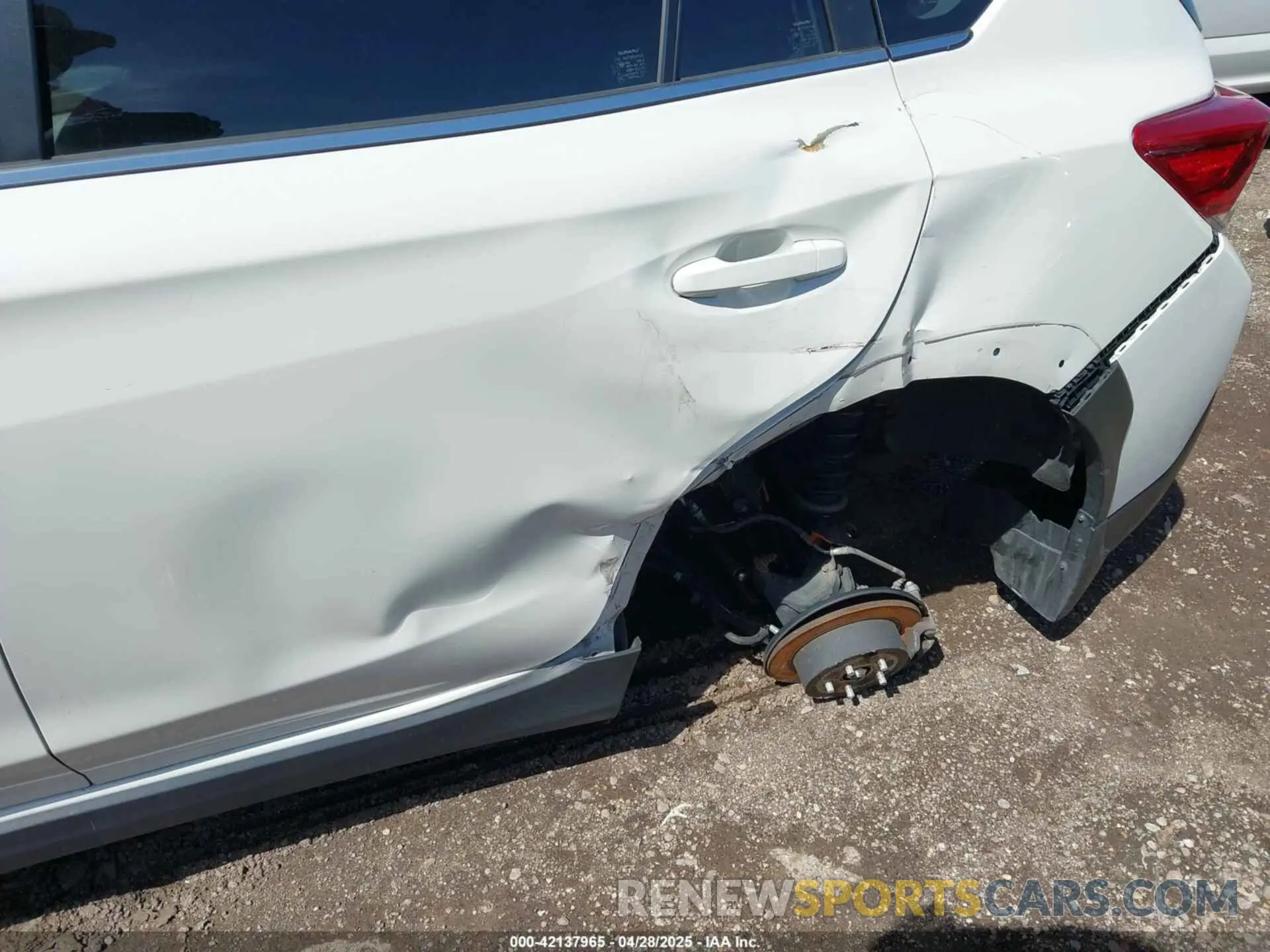 6 Photograph of a damaged car JF2GTHMC7M8240647 SUBARU CROSSTREK 2021