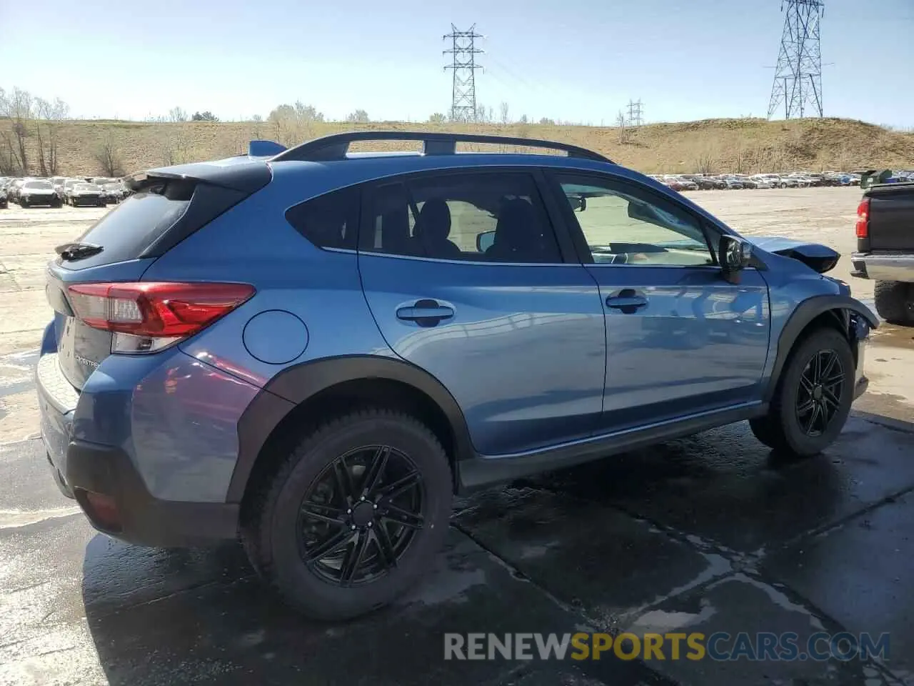 3 Photograph of a damaged car JF2GTHMC7MH665530 SUBARU CROSSTREK 2021
