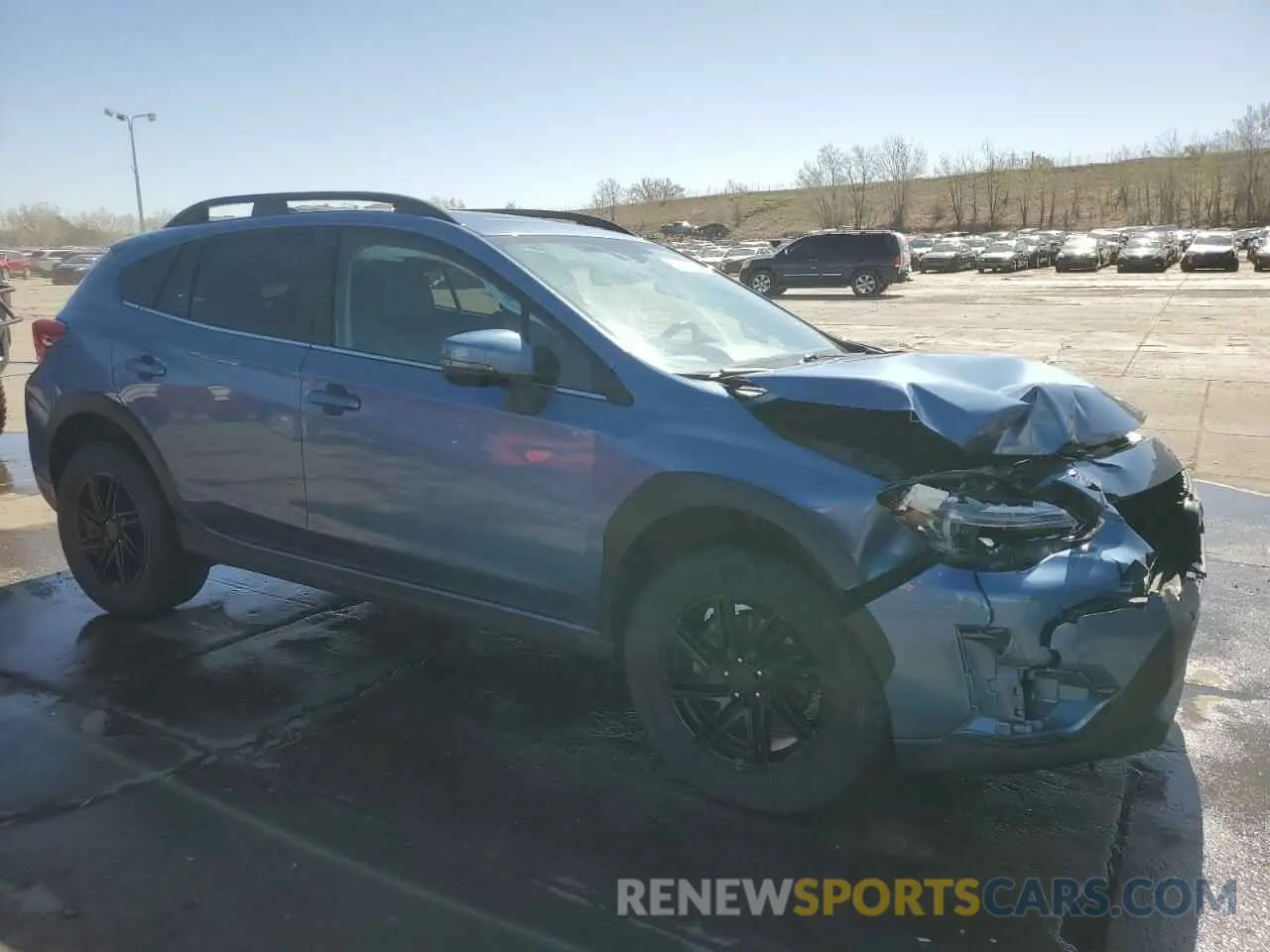 4 Photograph of a damaged car JF2GTHMC7MH665530 SUBARU CROSSTREK 2021