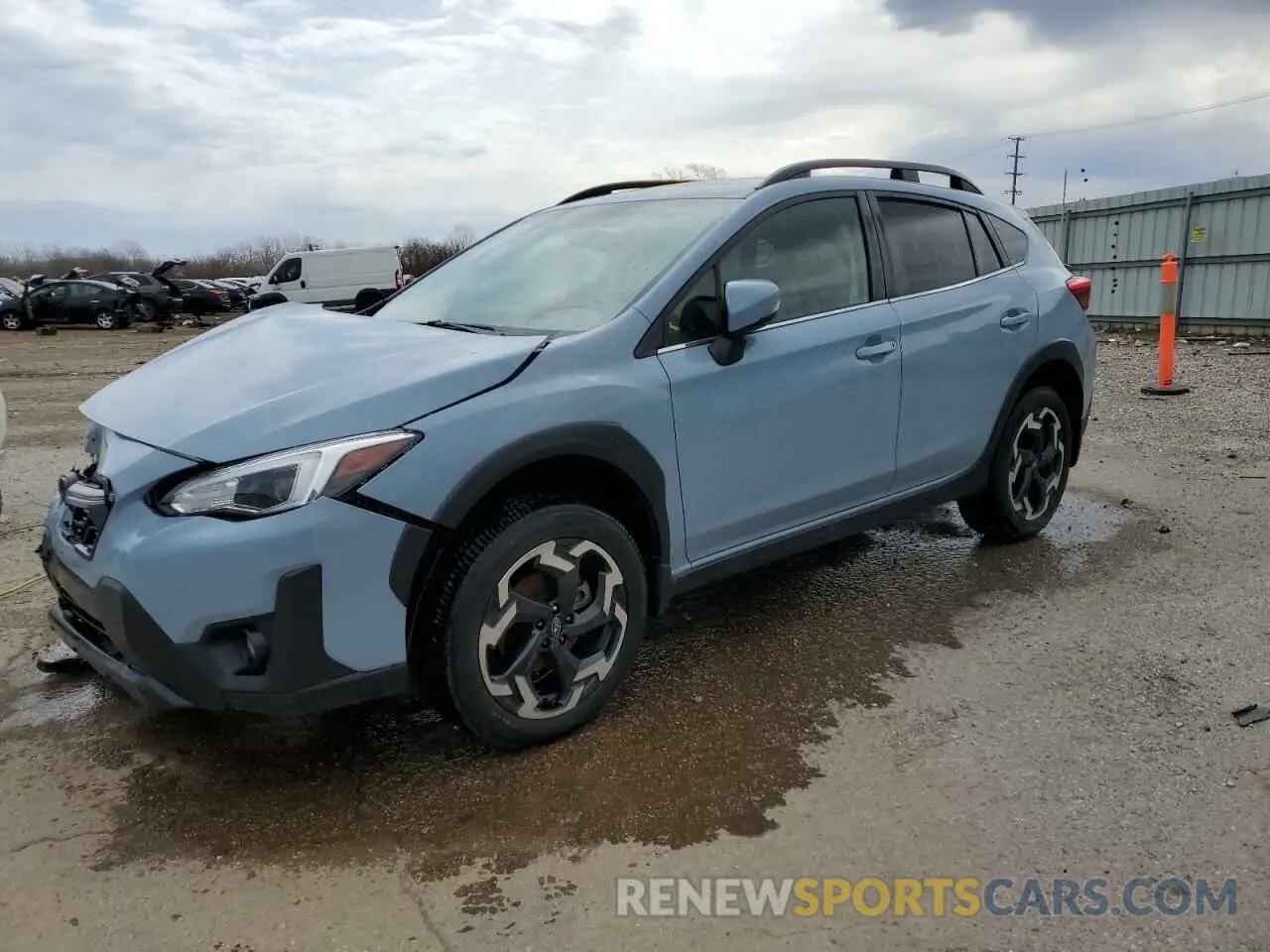 1 Photograph of a damaged car JF2GTHMC8M8317834 SUBARU CROSSTREK 2021