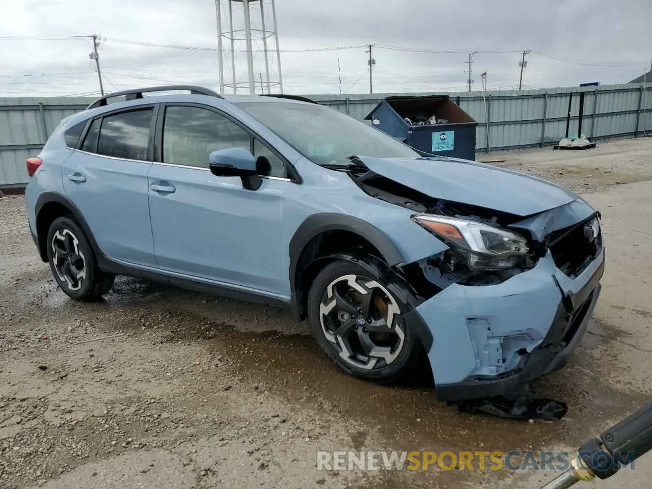 4 Photograph of a damaged car JF2GTHMC8M8317834 SUBARU CROSSTREK 2021