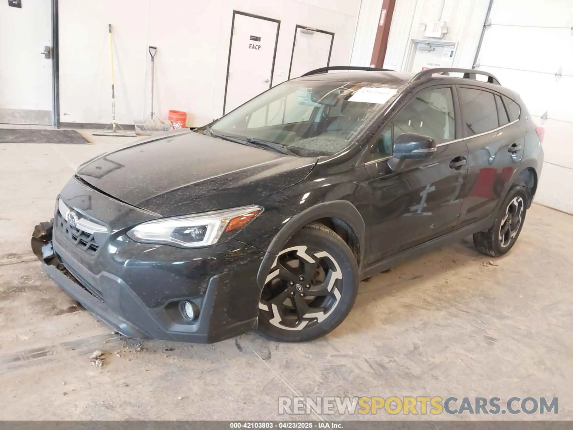 2 Photograph of a damaged car JF2GTHMC9M8231805 SUBARU CROSSTREK 2021