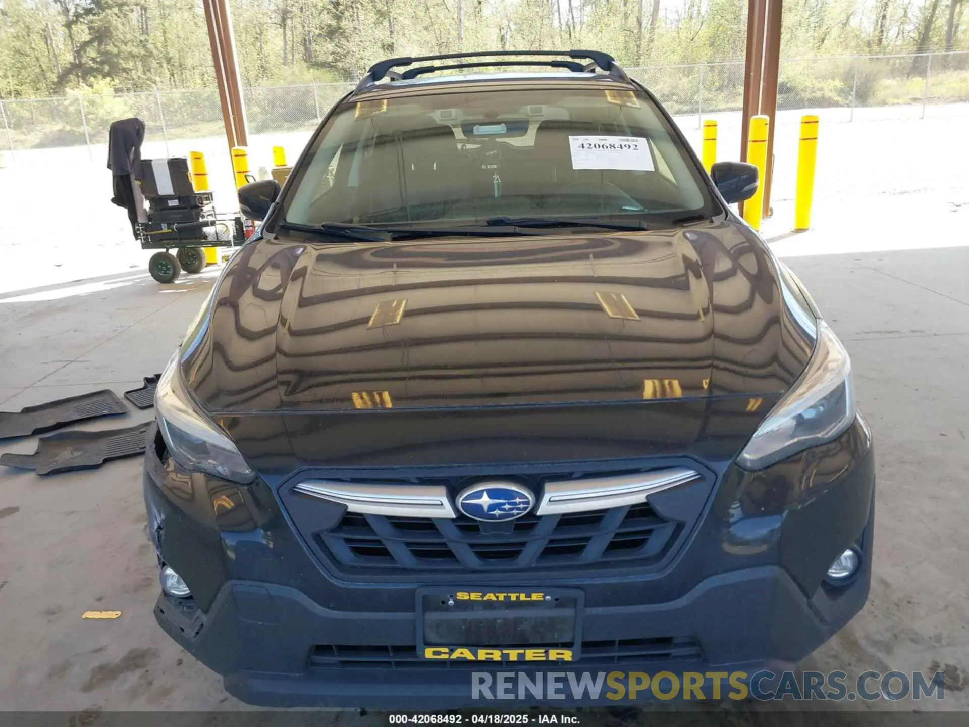 12 Photograph of a damaged car JF2GTHMC9M8335128 SUBARU CROSSTREK 2021