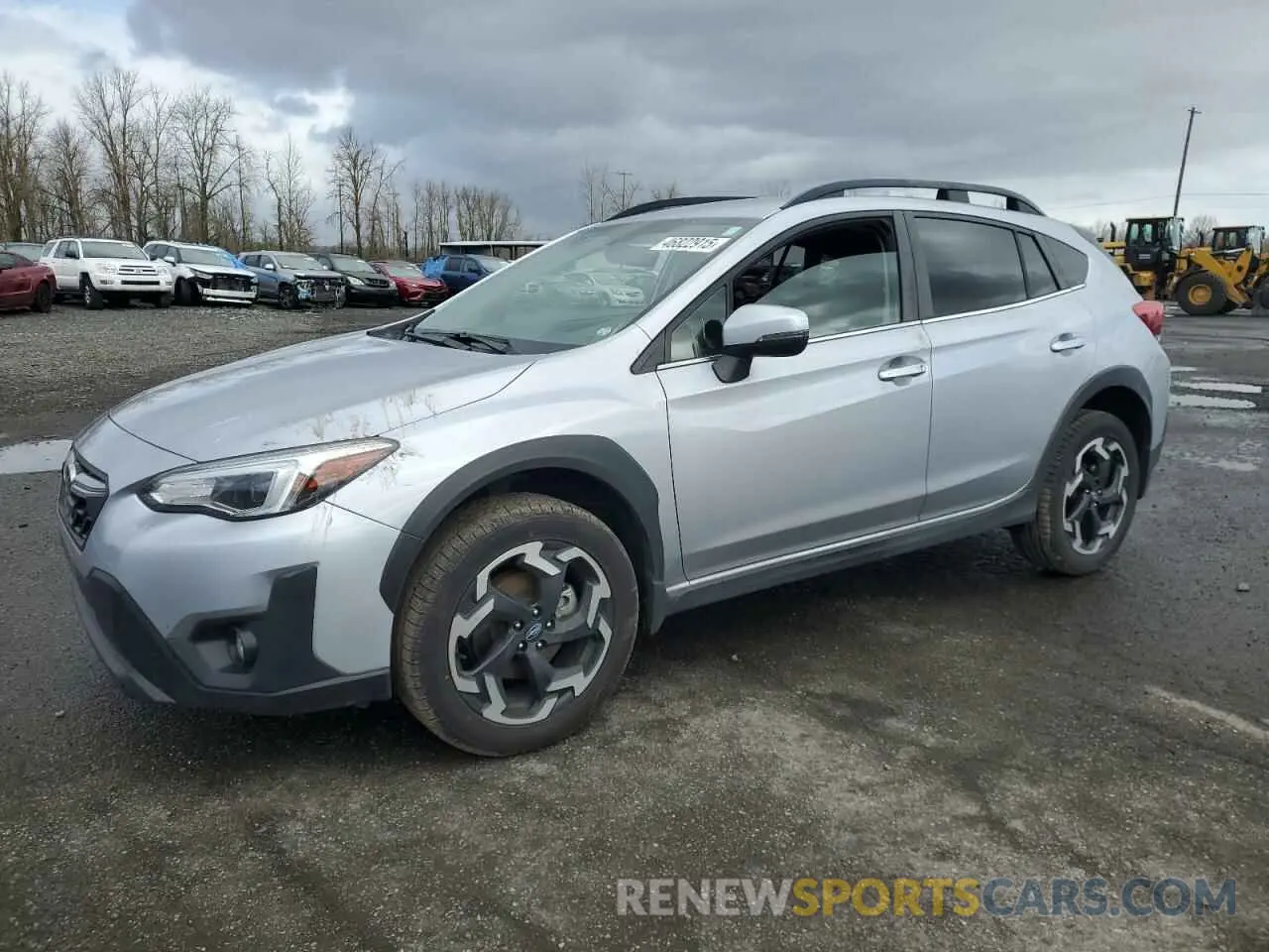 1 Photograph of a damaged car JF2GTHMCXM8327880 SUBARU CROSSTREK 2021