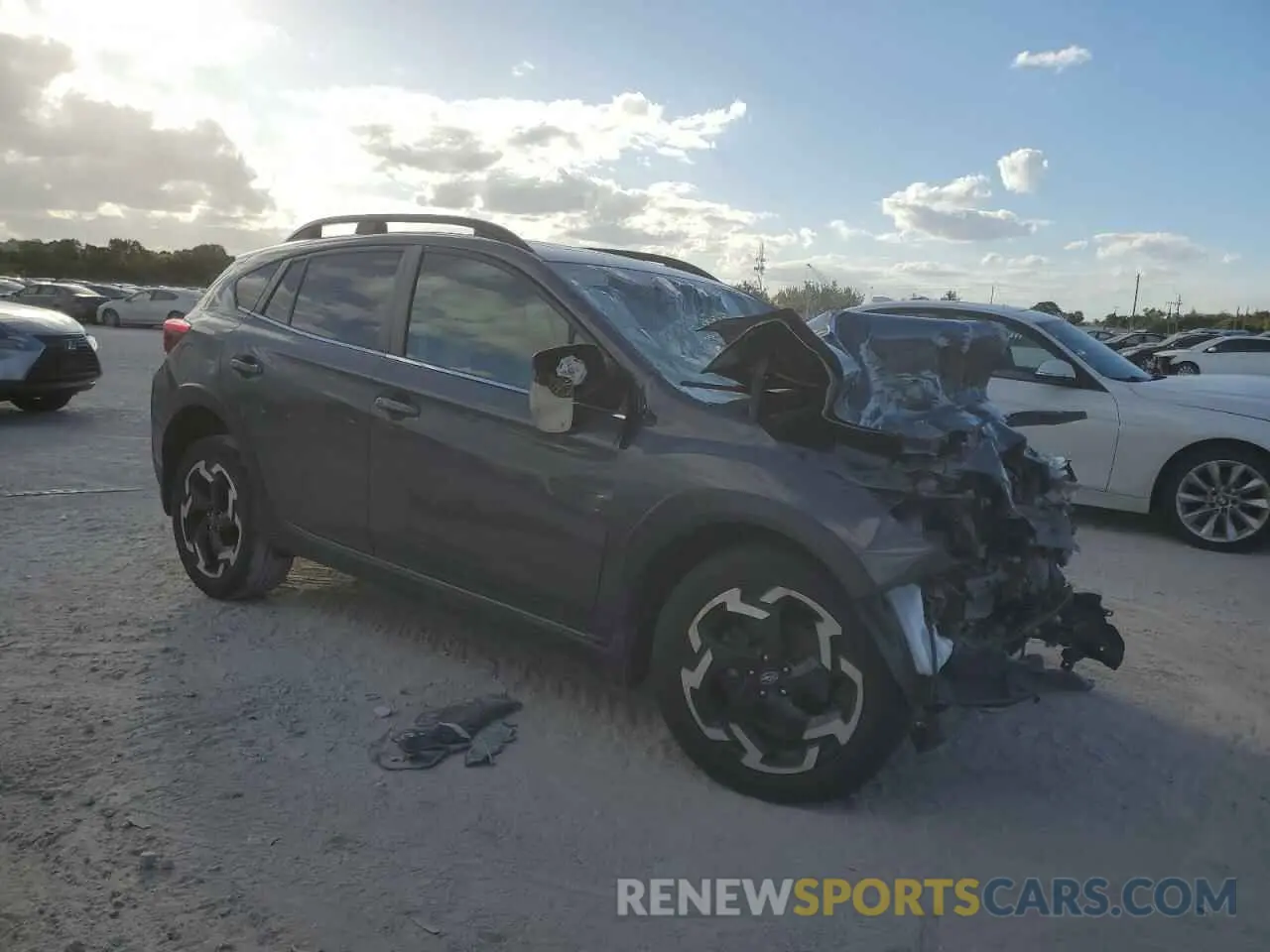 4 Photograph of a damaged car JF2GTHMCXM8393751 SUBARU CROSSTREK 2021