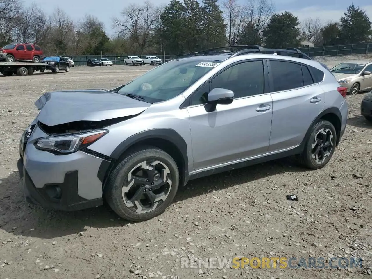 1 Photograph of a damaged car JF2GTHNC0M8244361 SUBARU CROSSTREK 2021