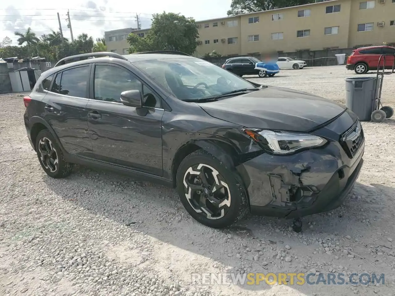 4 Photograph of a damaged car JF2GTHNC1M8275778 SUBARU CROSSTREK 2021