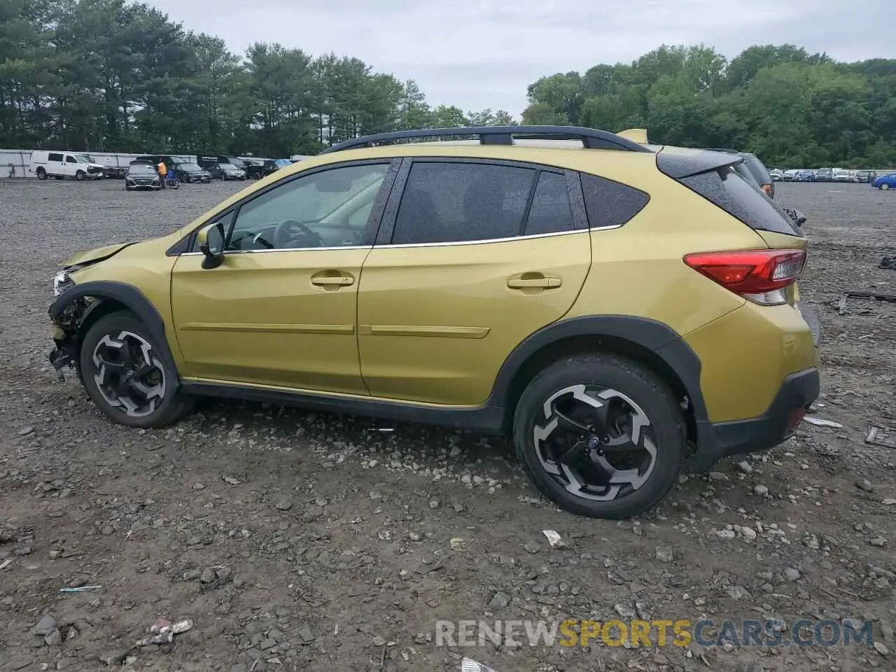 2 Photograph of a damaged car JF2GTHNC1MH280124 SUBARU CROSSTREK 2021