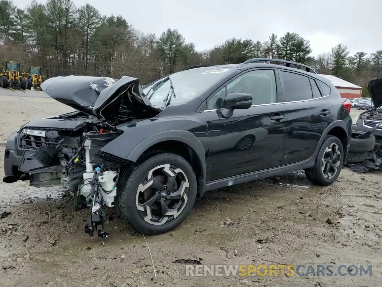 1 Photograph of a damaged car JF2GTHNC2M8262134 SUBARU CROSSTREK 2021