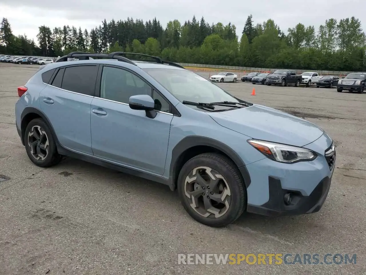 4 Photograph of a damaged car JF2GTHNC2M8277541 SUBARU CROSSTREK 2021
