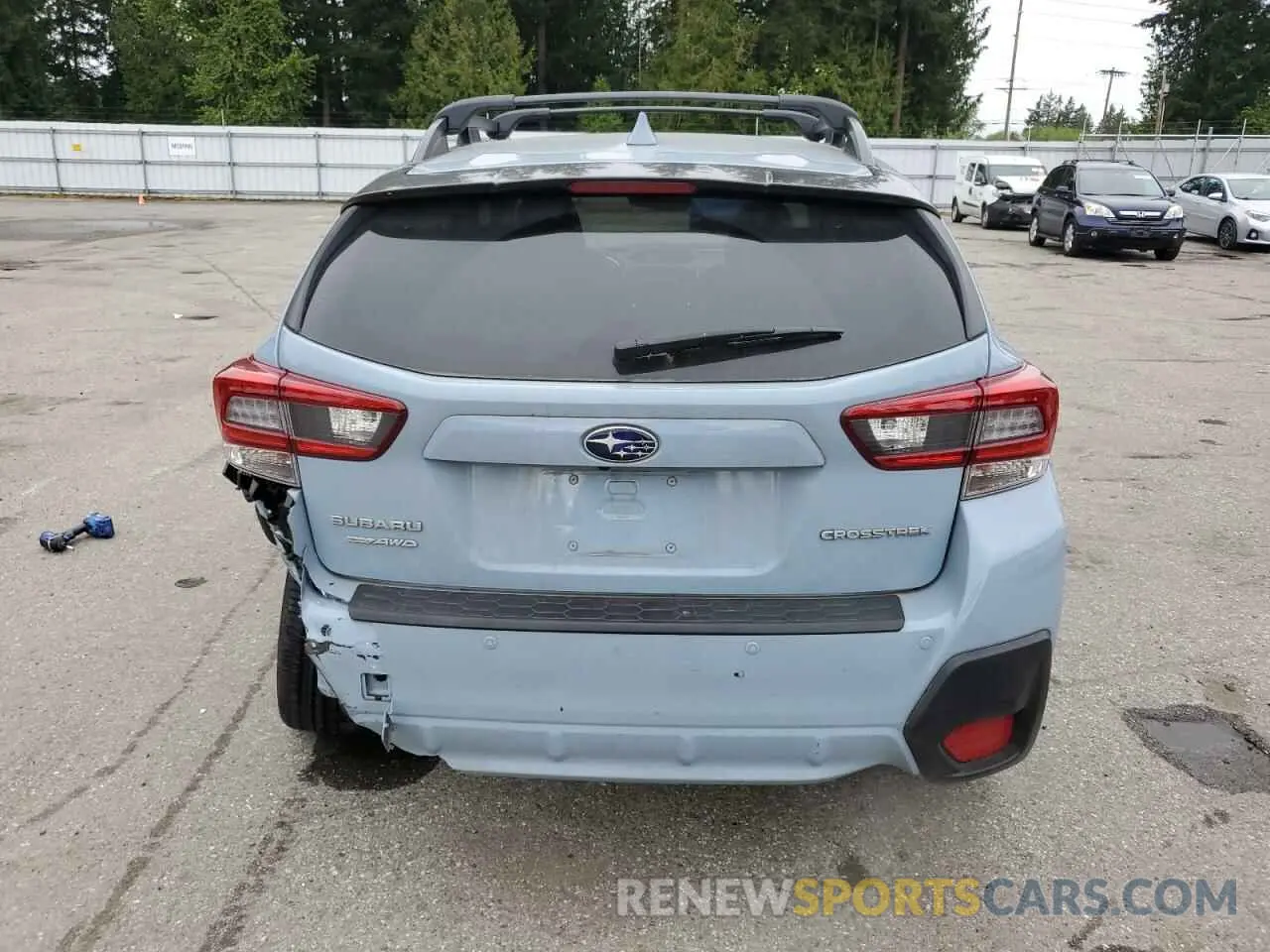 6 Photograph of a damaged car JF2GTHNC2M8277541 SUBARU CROSSTREK 2021