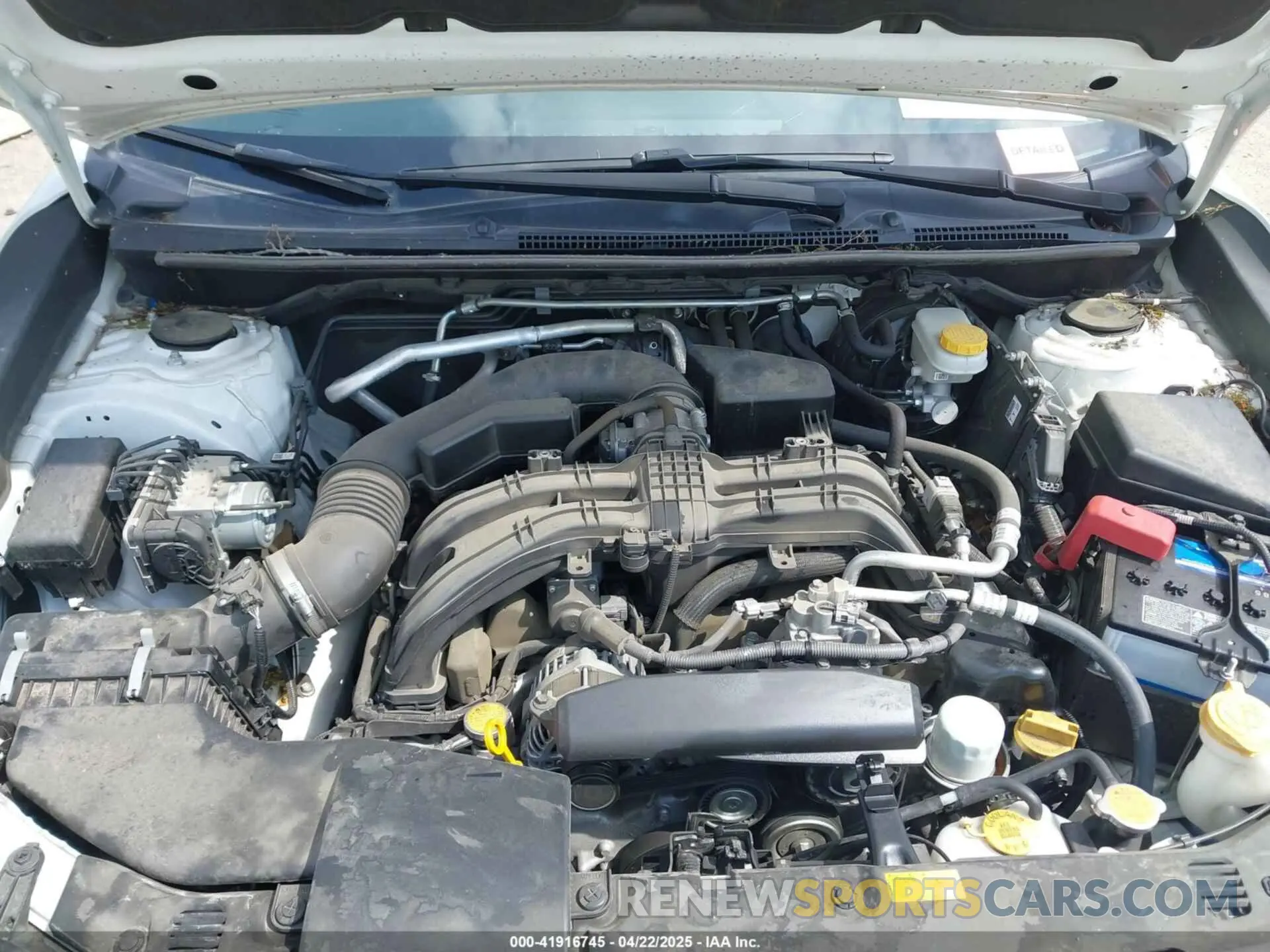 10 Photograph of a damaged car JF2GTHNC2MH392379 SUBARU CROSSTREK 2021