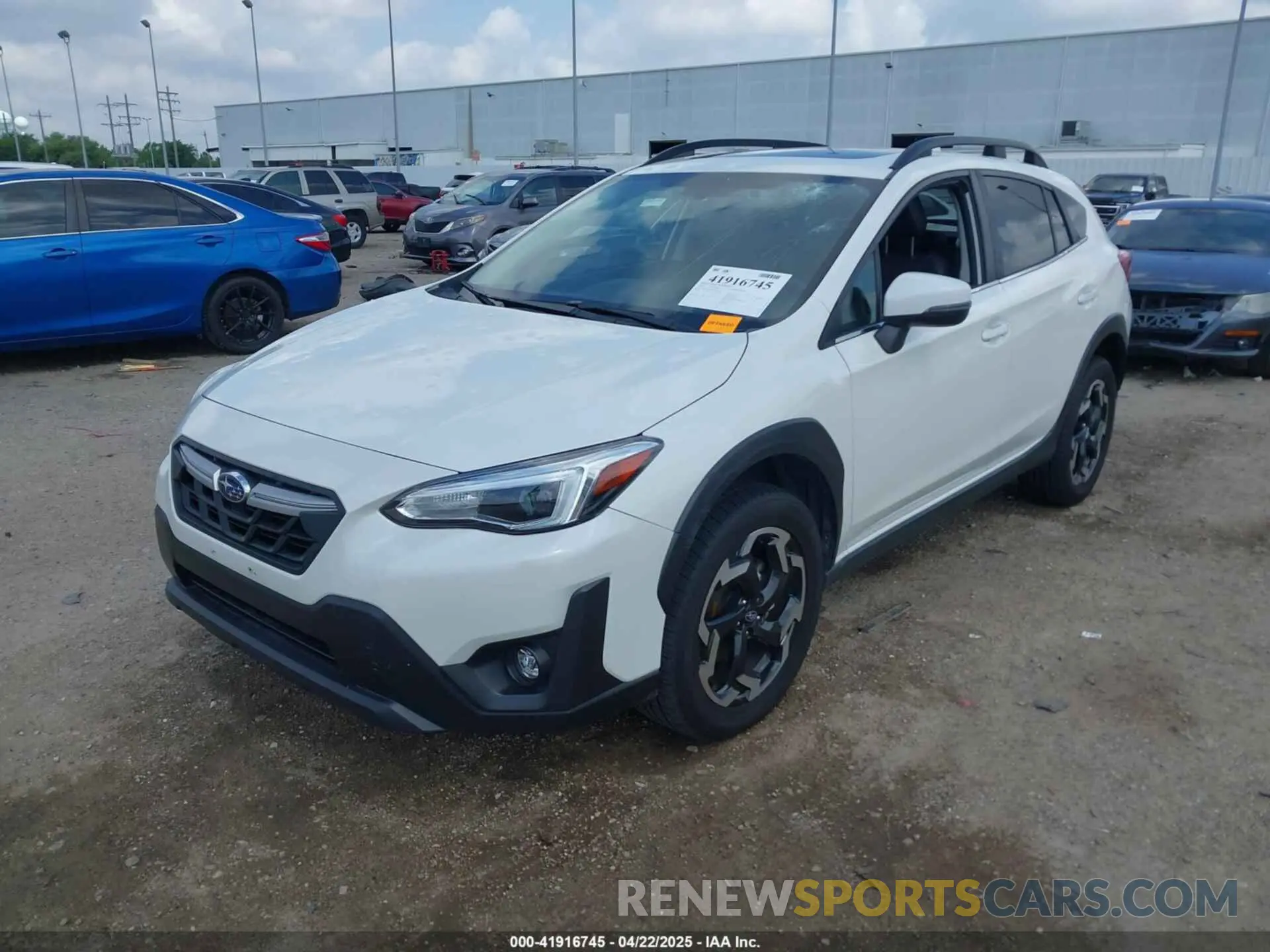 2 Photograph of a damaged car JF2GTHNC2MH392379 SUBARU CROSSTREK 2021