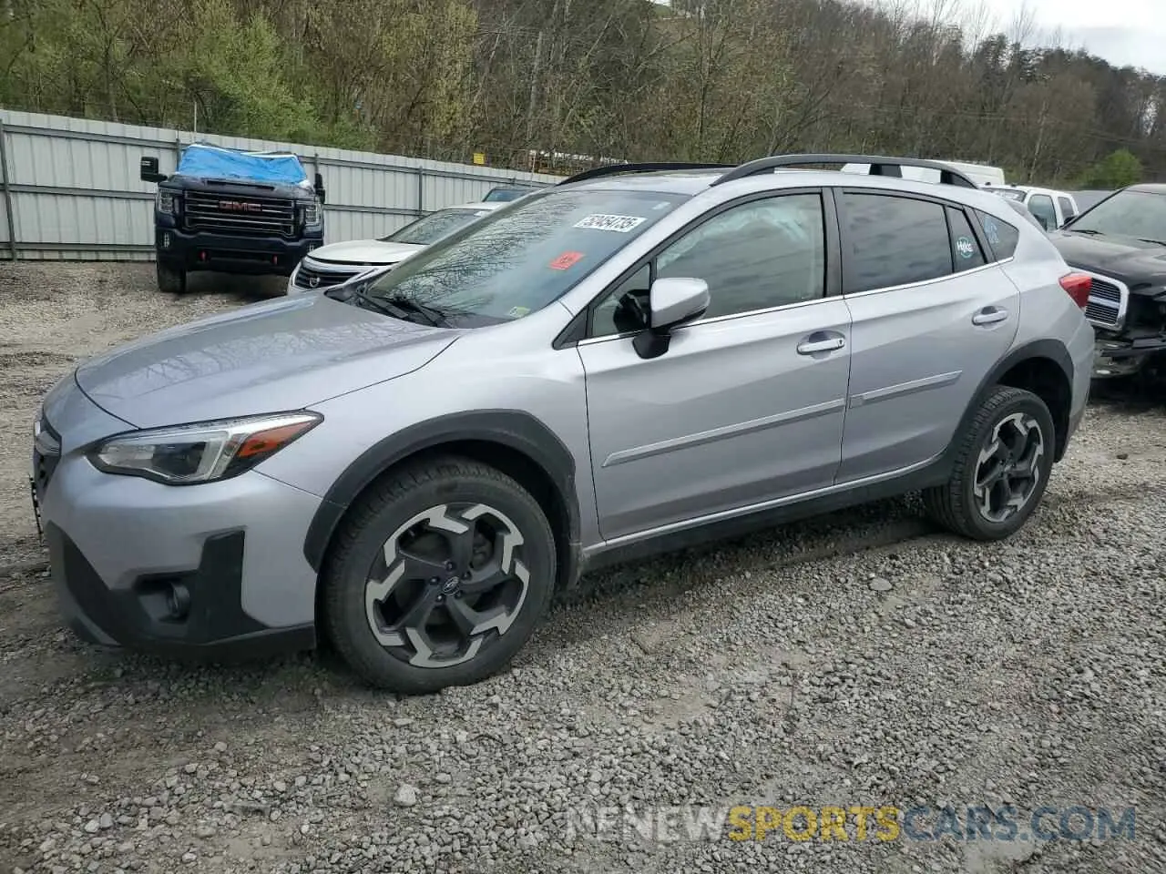 1 Photograph of a damaged car JF2GTHNC3M8365840 SUBARU CROSSTREK 2021