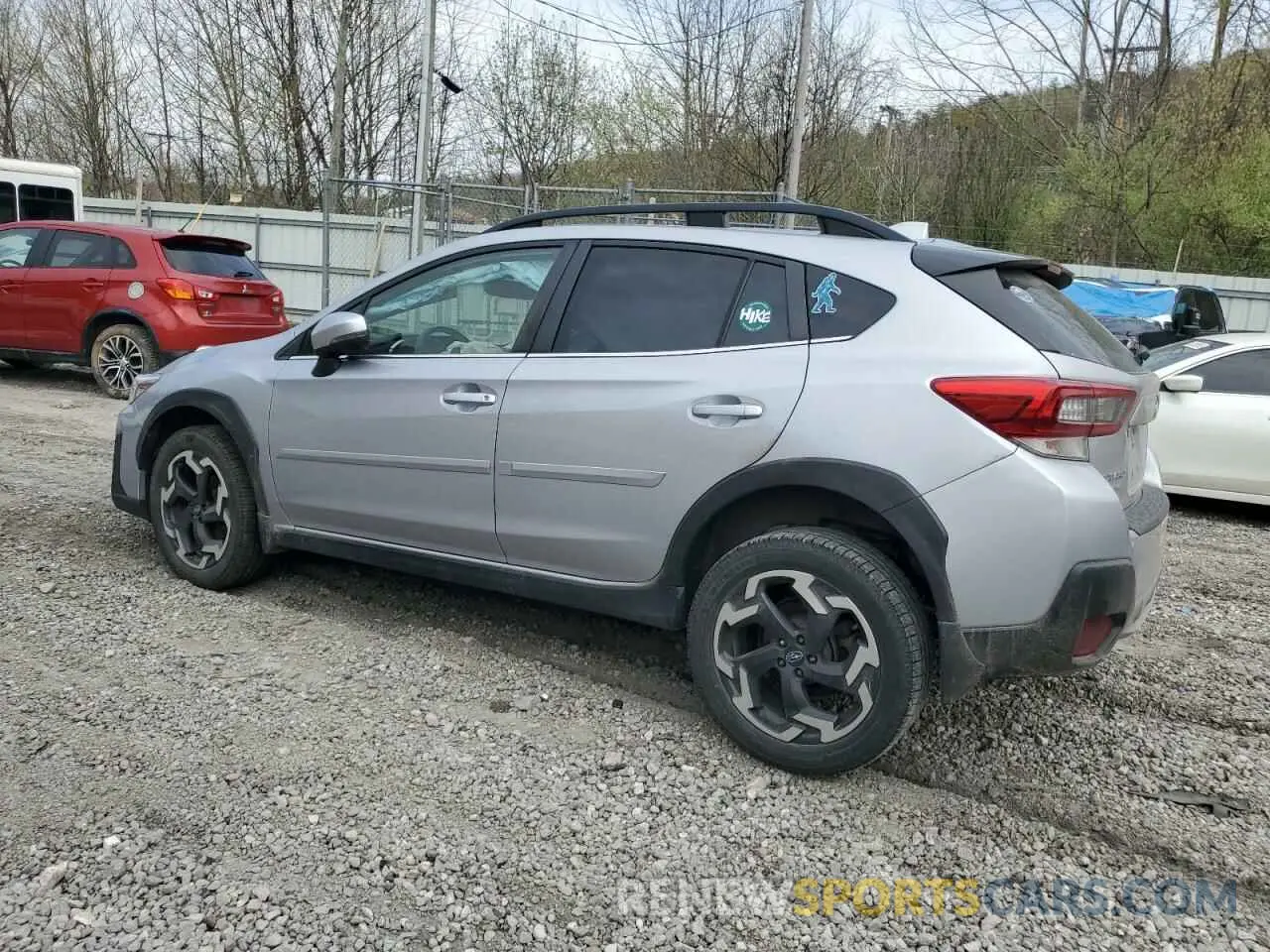 2 Photograph of a damaged car JF2GTHNC3M8365840 SUBARU CROSSTREK 2021