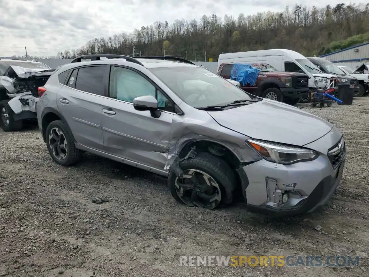 4 Photograph of a damaged car JF2GTHNC3M8365840 SUBARU CROSSTREK 2021