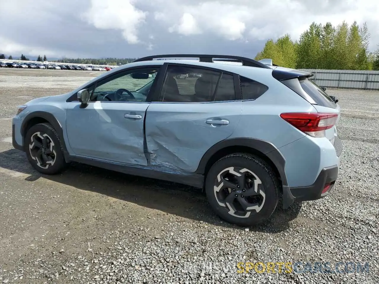 2 Photograph of a damaged car JF2GTHNC4MH367791 SUBARU CROSSTREK 2021