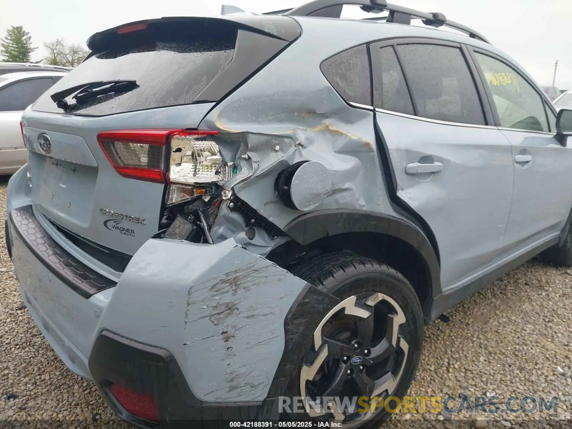 6 Photograph of a damaged car JF2GTHNC6M8216385 SUBARU CROSSTREK 2021
