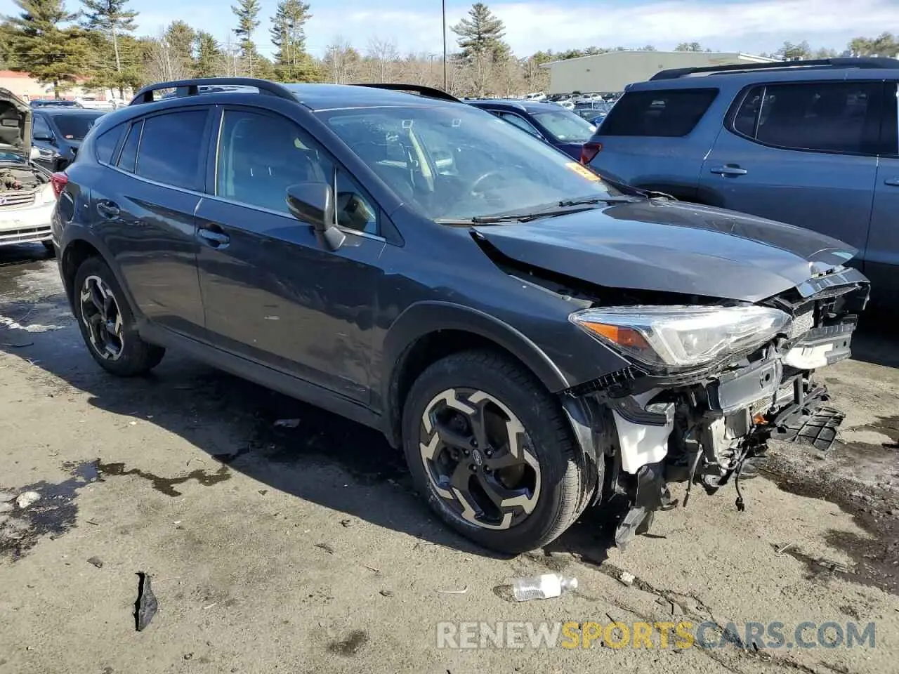 4 Photograph of a damaged car JF2GTHNC6M8286033 SUBARU CROSSTREK 2021