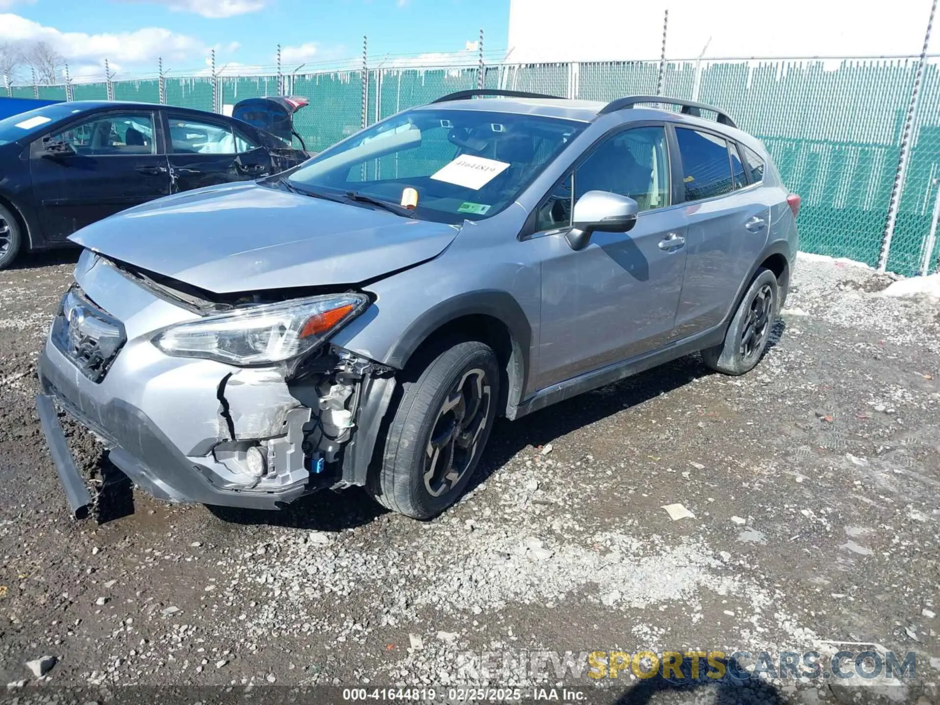 2 Photograph of a damaged car JF2GTHNC6M8396967 SUBARU CROSSTREK 2021