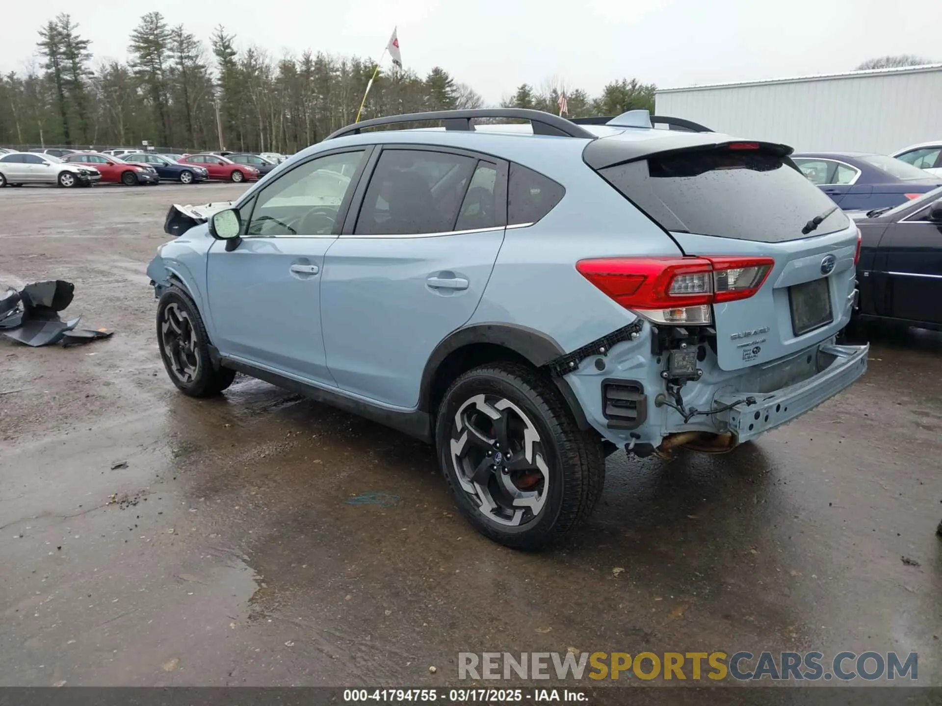 3 Photograph of a damaged car JF2GTHNC6M8684004 SUBARU CROSSTREK 2021