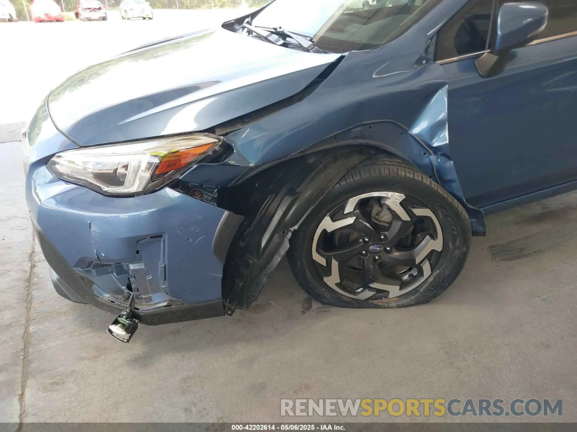 6 Photograph of a damaged car JF2GTHNC7MH218386 SUBARU CROSSTREK 2021
