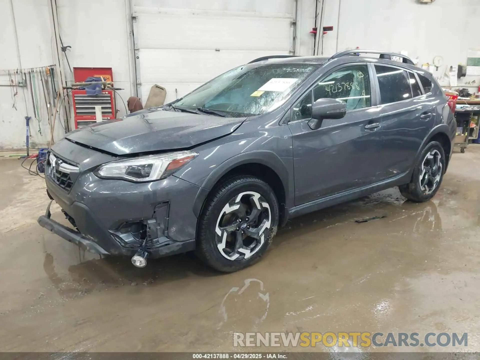 2 Photograph of a damaged car JF2GTHNC8M8283568 SUBARU CROSSTREK 2021