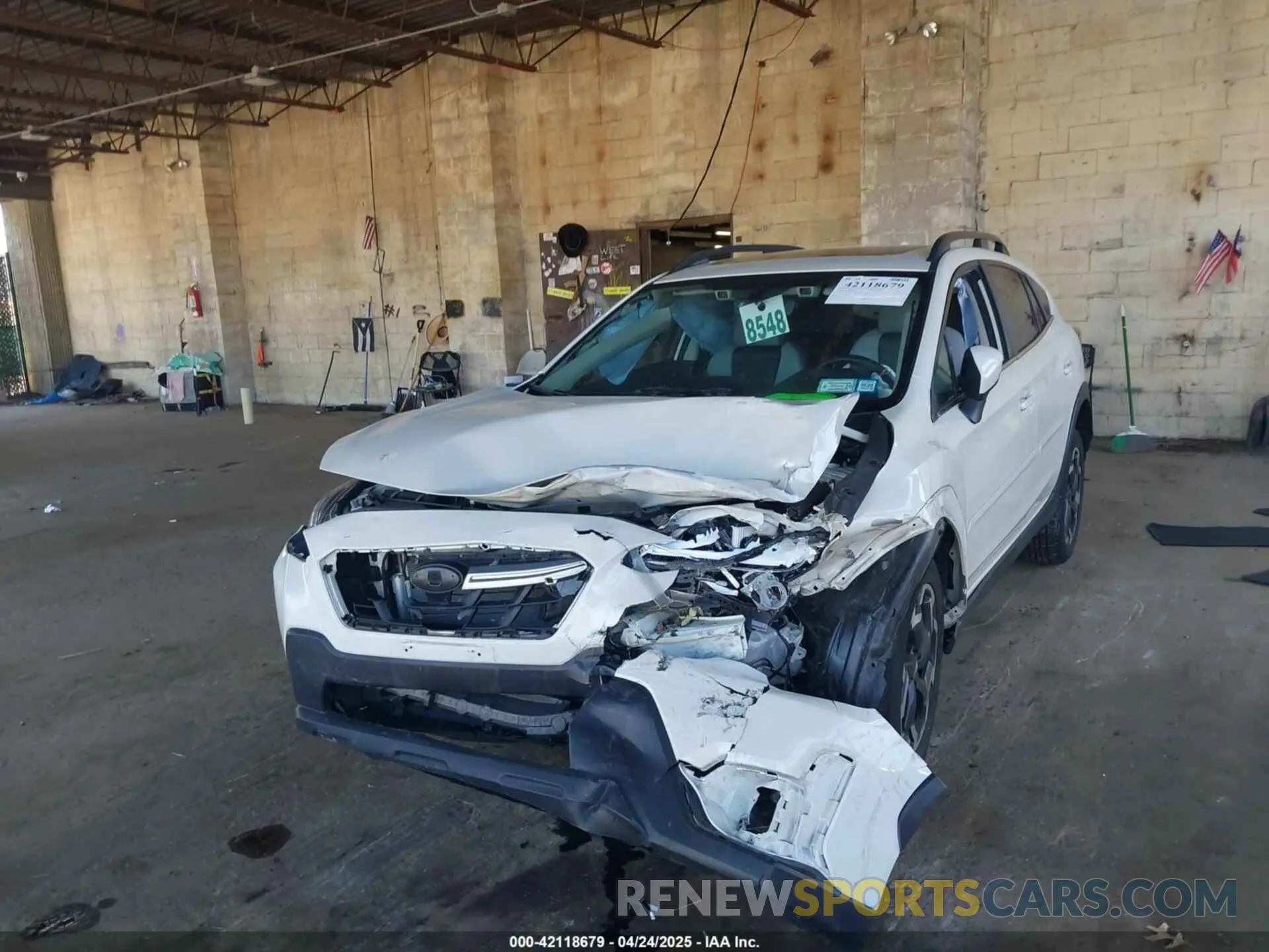 6 Photograph of a damaged car JF2GTHNC8M8330064 SUBARU CROSSTREK 2021
