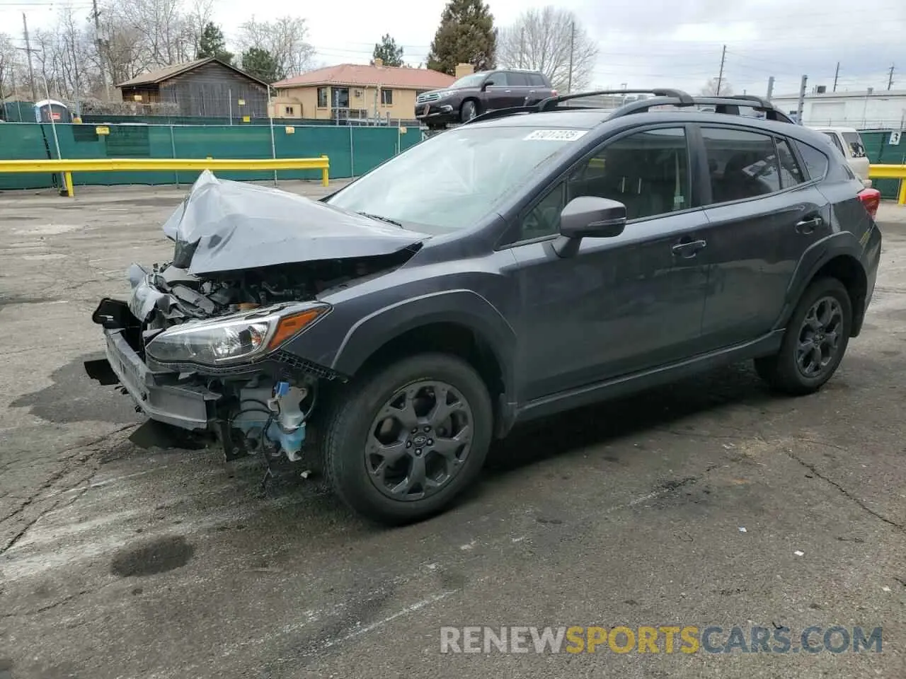 1 Photograph of a damaged car JF2GTHRC0MH325385 SUBARU CROSSTREK 2021