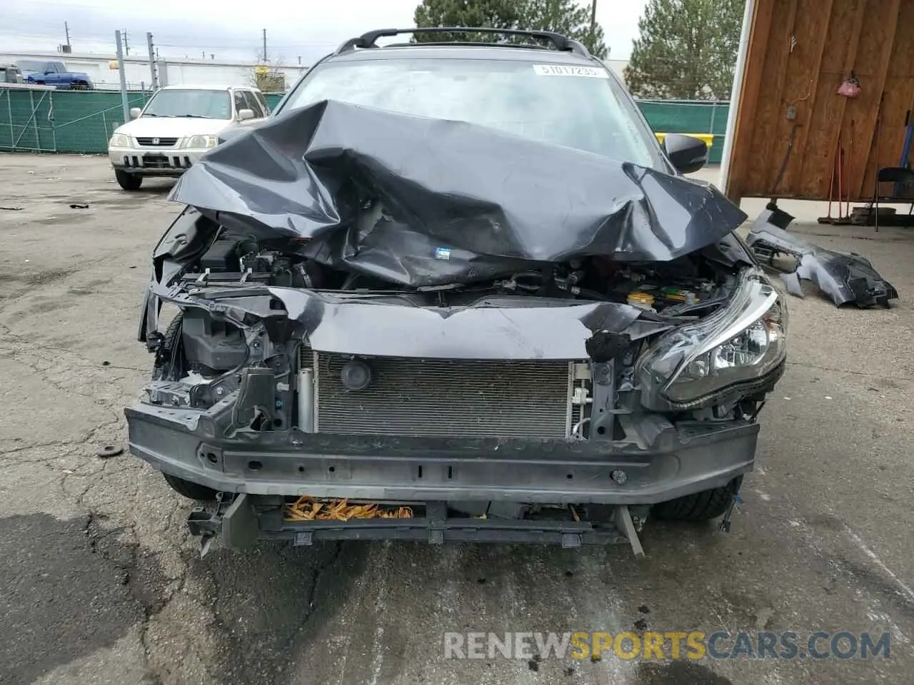5 Photograph of a damaged car JF2GTHRC0MH325385 SUBARU CROSSTREK 2021