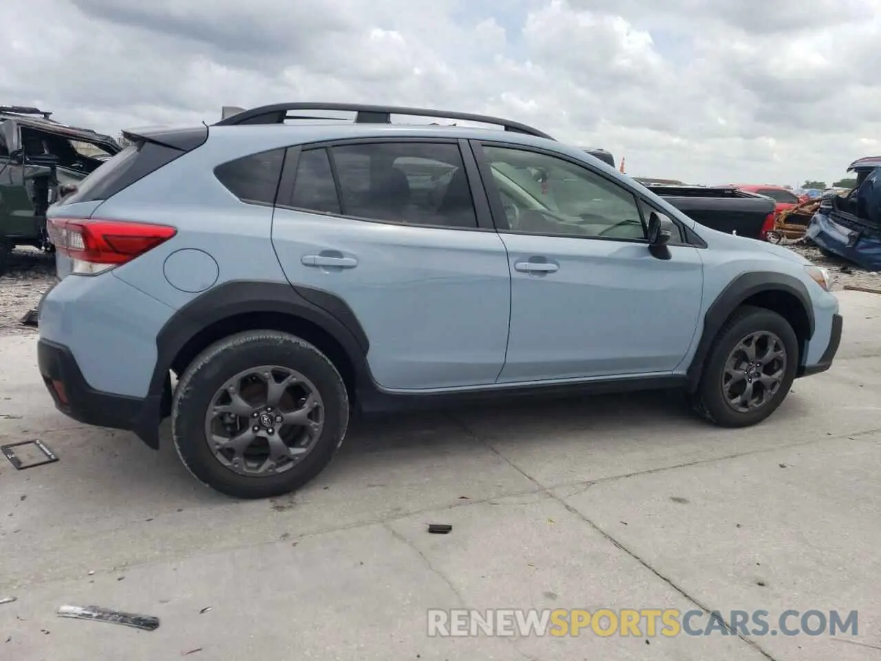 3 Photograph of a damaged car JF2GTHRC2MH357948 SUBARU CROSSTREK 2021