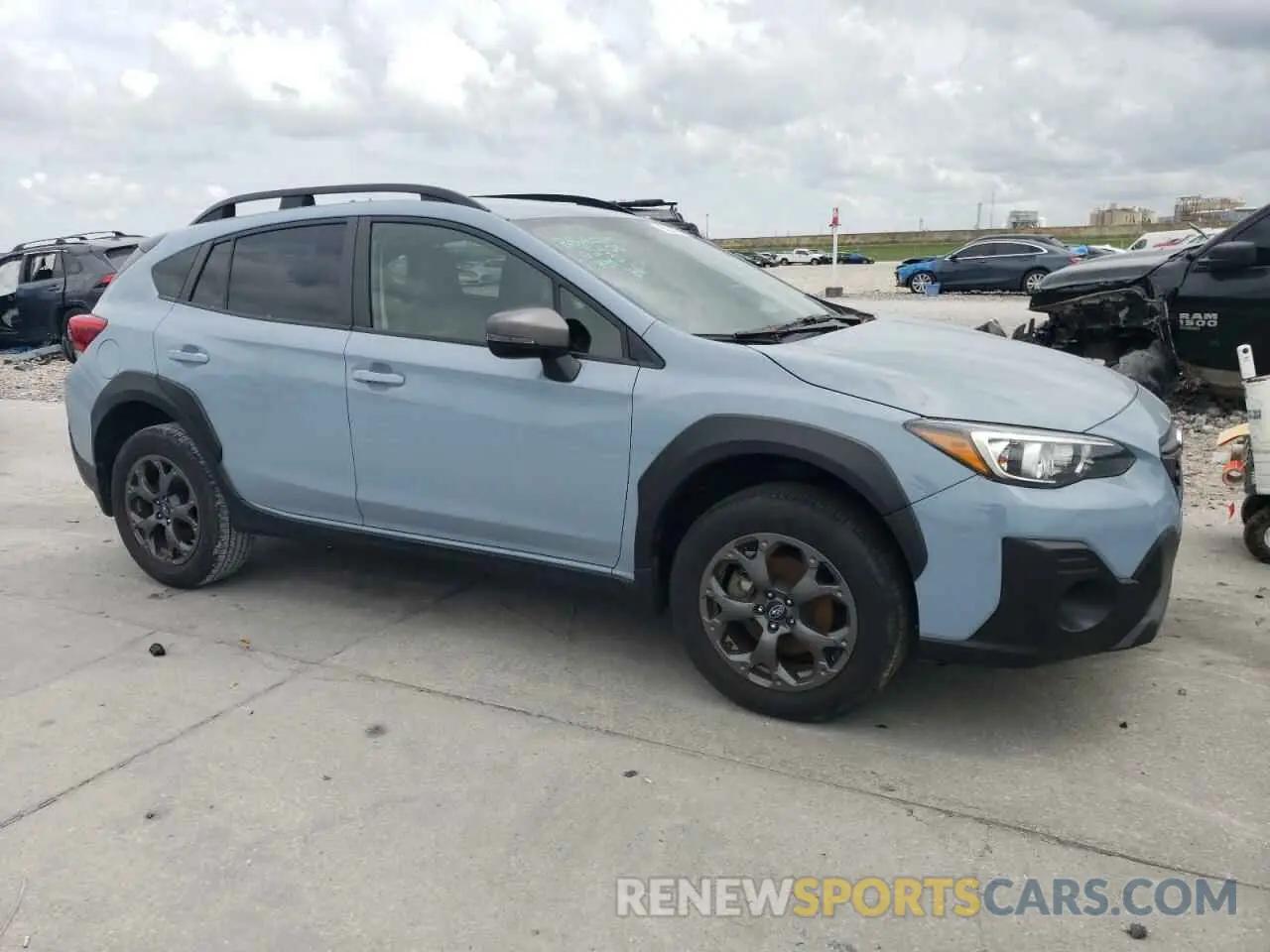 4 Photograph of a damaged car JF2GTHRC2MH357948 SUBARU CROSSTREK 2021