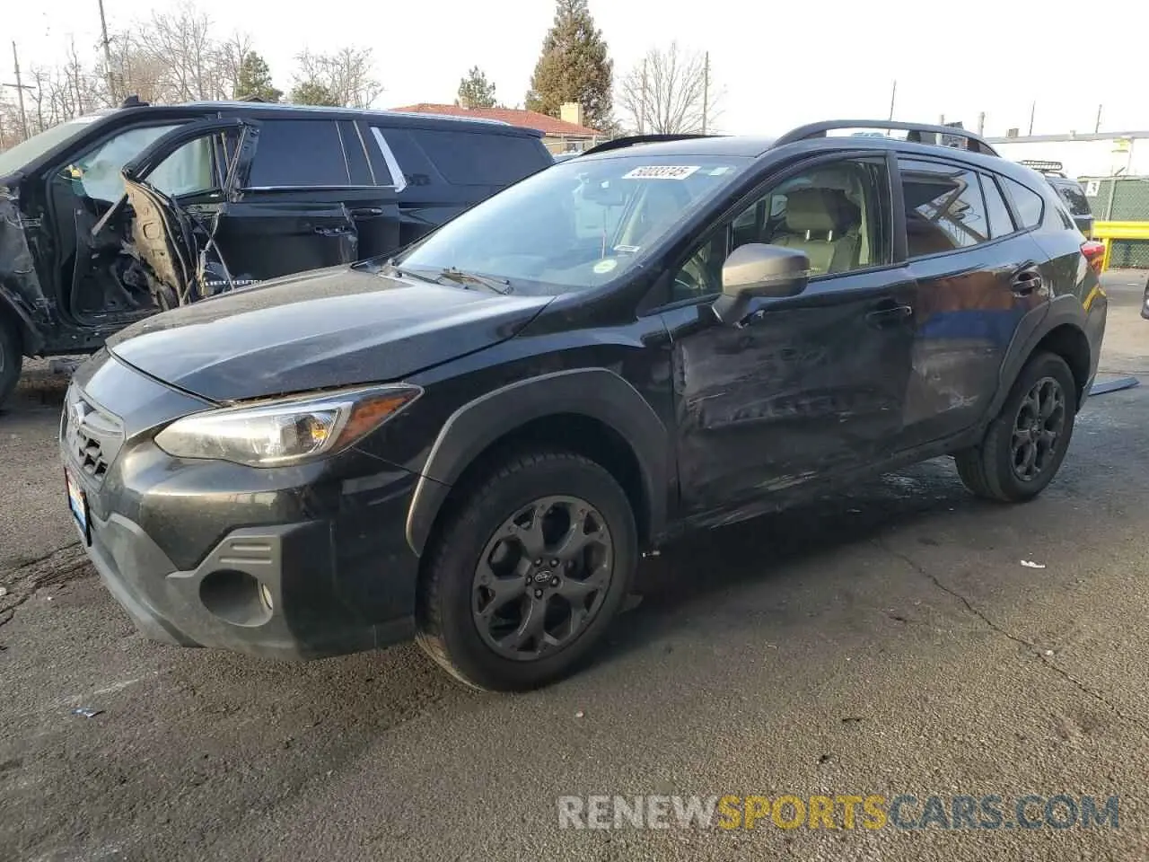 1 Photograph of a damaged car JF2GTHRC3MH379828 SUBARU CROSSTREK 2021