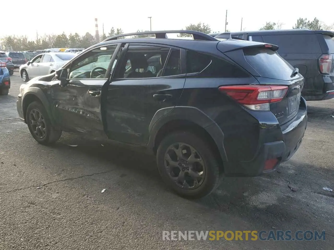2 Photograph of a damaged car JF2GTHRC3MH379828 SUBARU CROSSTREK 2021