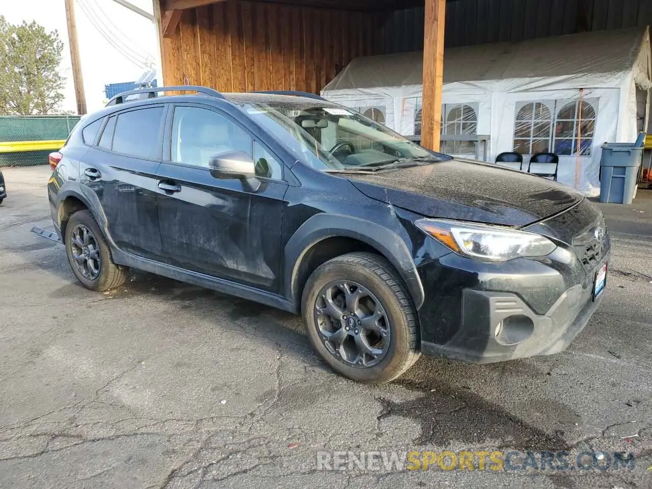 4 Photograph of a damaged car JF2GTHRC3MH379828 SUBARU CROSSTREK 2021