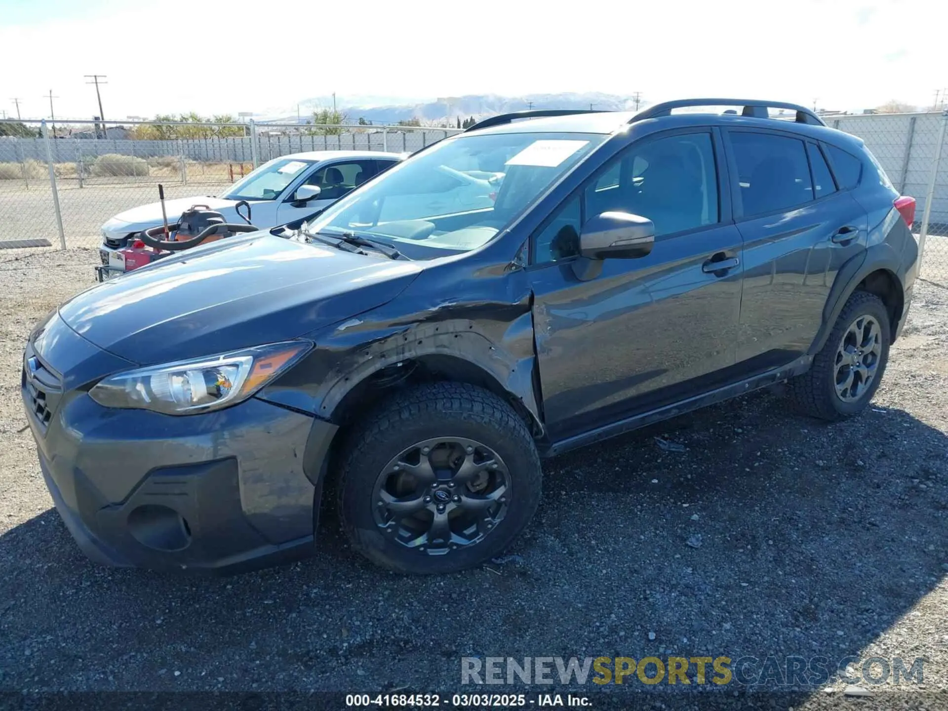 2 Photograph of a damaged car JF2GTHRC3MH665906 SUBARU CROSSTREK 2021