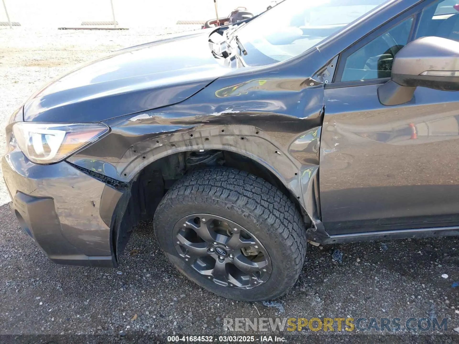 6 Photograph of a damaged car JF2GTHRC3MH665906 SUBARU CROSSTREK 2021
