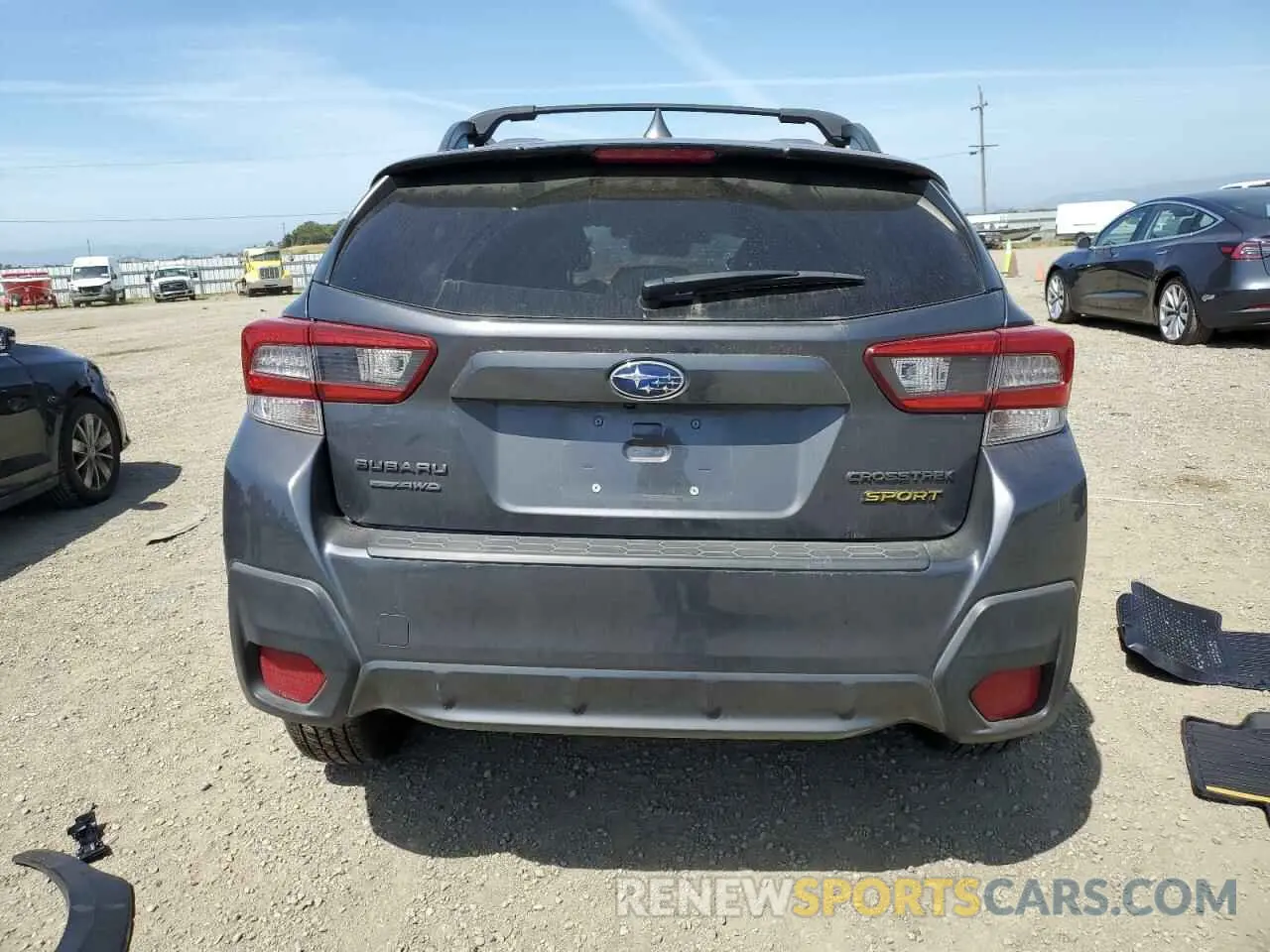 6 Photograph of a damaged car JF2GTHRC5MH331019 SUBARU CROSSTREK 2021
