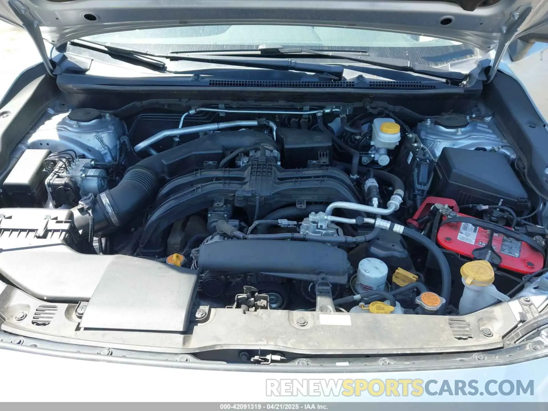 10 Photograph of a damaged car JF2GTHRC7MH338151 SUBARU CROSSTREK 2021